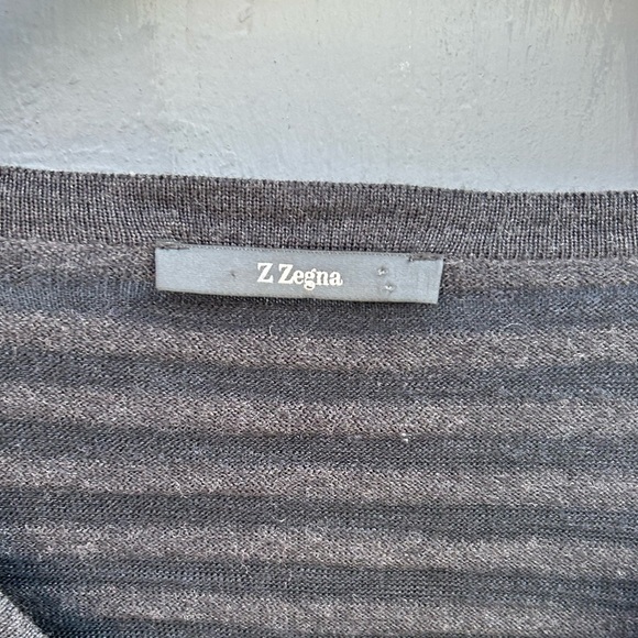 Z Zenga wool & silk cardigan, size L - Picture 4 of 8